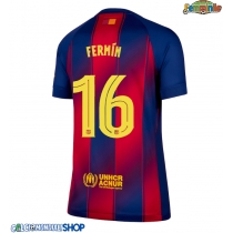 Maglie da calcio Barcelona Fermin Lopez #16 Prima Maglia Femminile 2025-26 Manica Corta